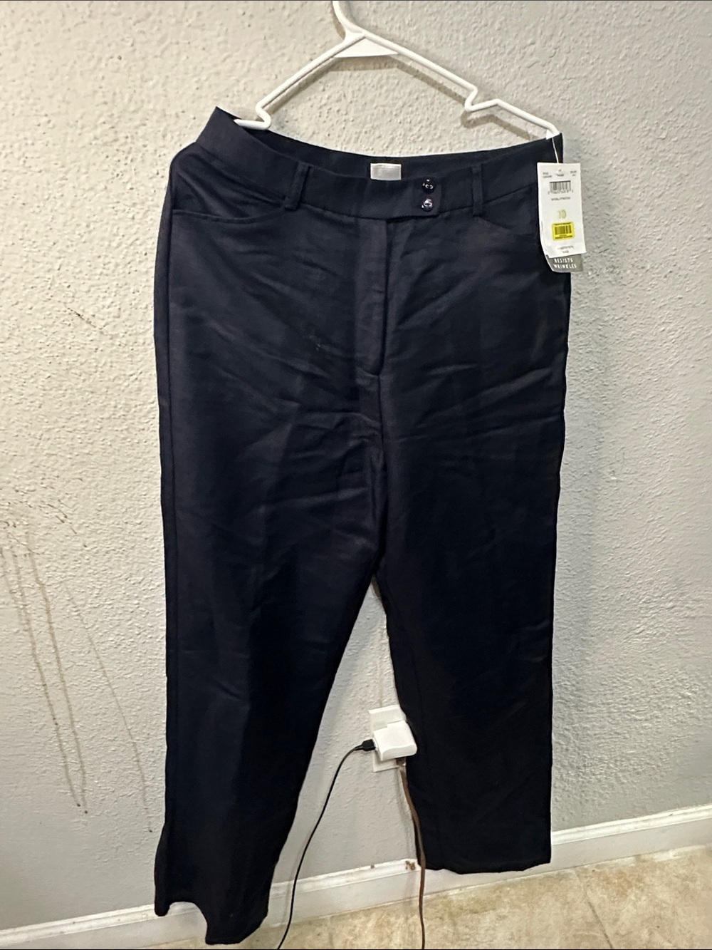 Emma James Navy Dress Pants - Straight Leg